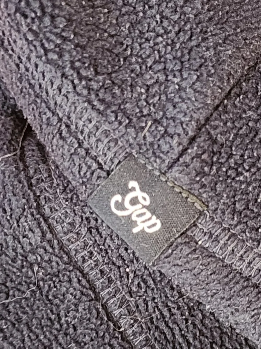Baby Gap Vtg Navy Fleece Pink Silver Logo Embroidered Snowflakes Hoodie Size 5T